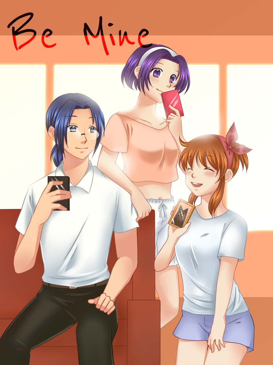 Kouta, Miyuki and Kotomi
