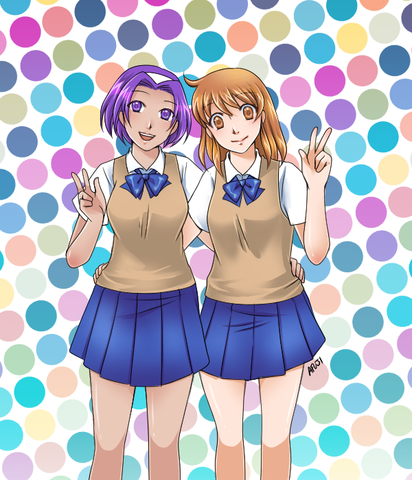 Miyuki and Kotomi